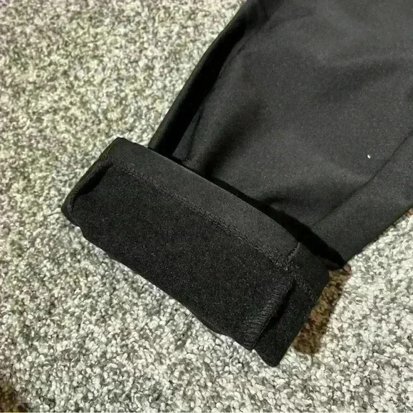 HFX Winter Tech Pants Women’s Small Black High Waisted Fleece Lined Side Zipper - Picture 14 of 16